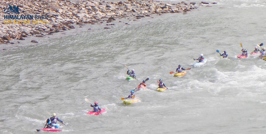 Kayaking in Nepal