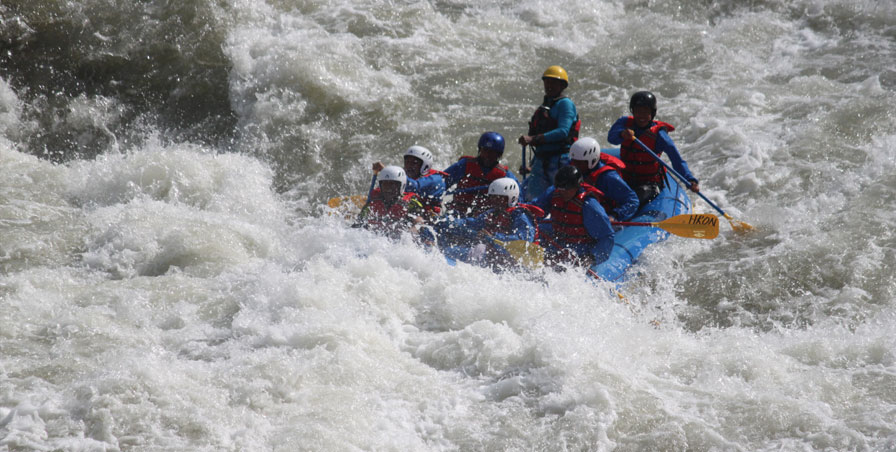 White Water Rafting in Nepal