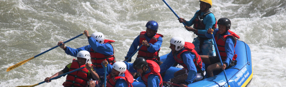 Canyoning activity in Nepal